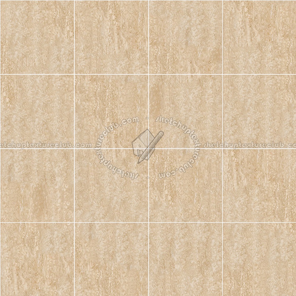 Textures   -   ARCHITECTURE   -   TILES INTERIOR   -   Marble tiles   -   Travertine  - Roman travertine floor tile texture seamless 14728 (seamless)