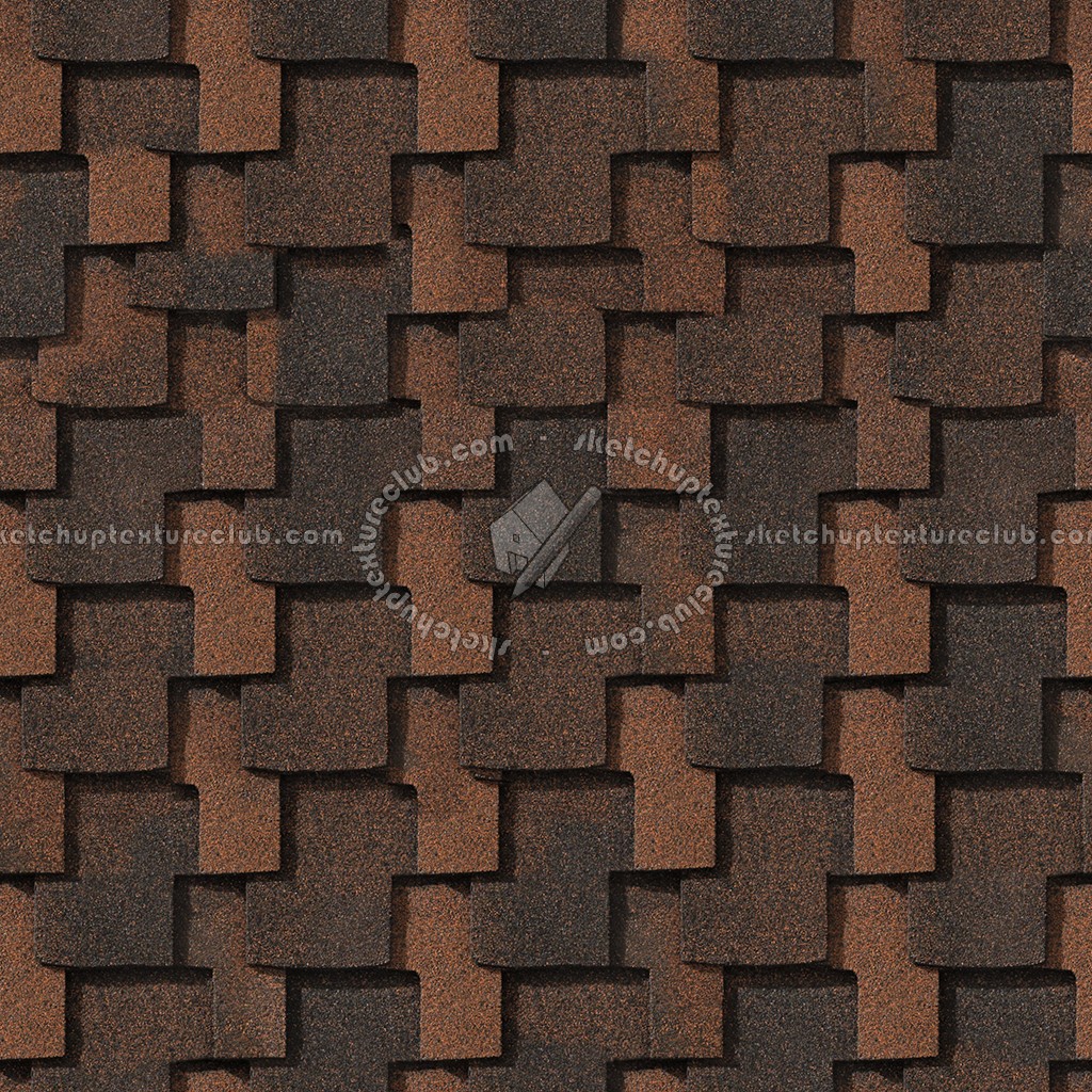 Textures - ARCHITECTURE - ROOFINGS - Asphalt roofs - Camelot asphalt shingle roofing texture seamless 03320 (seamless)