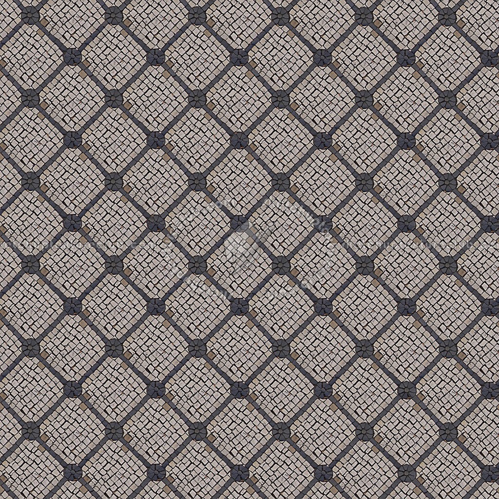 Textures - ARCHITECTURE - PAVING OUTDOOR - Pavers stone - Cobblestone - Cobblestone paving texture seamless 06476 (seamless)
