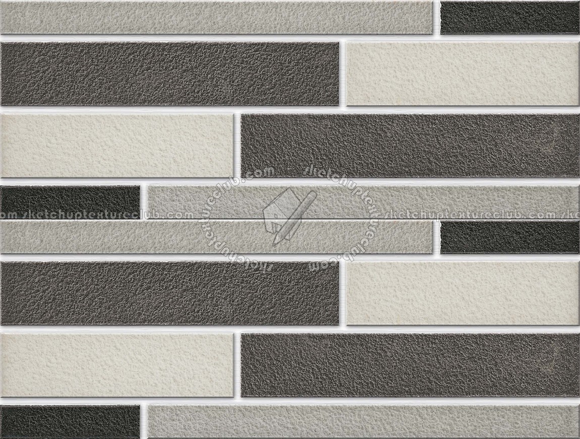 Textures - ARCHITECTURE - TILES INTERIOR - Mosaico - Mixed format - Mosaico mixed size tiles texture seamless 15604 (seamless)