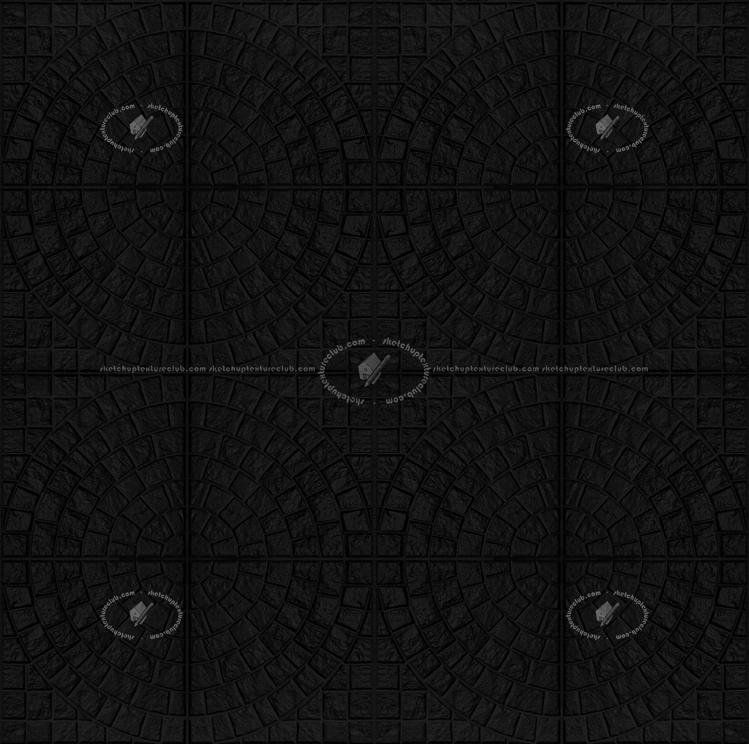 Textures   -   ARCHITECTURE   -   PAVING OUTDOOR   -   Concrete   -   Blocks mixed  - Painted concrete paving outdoor texture seamless 20749 - Specular