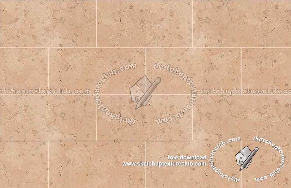 Textures - ARCHITECTURE - TILES INTERIOR - Marble tiles - Pink - Perlino pink floor marble texture seamless 19135 (seamless)
