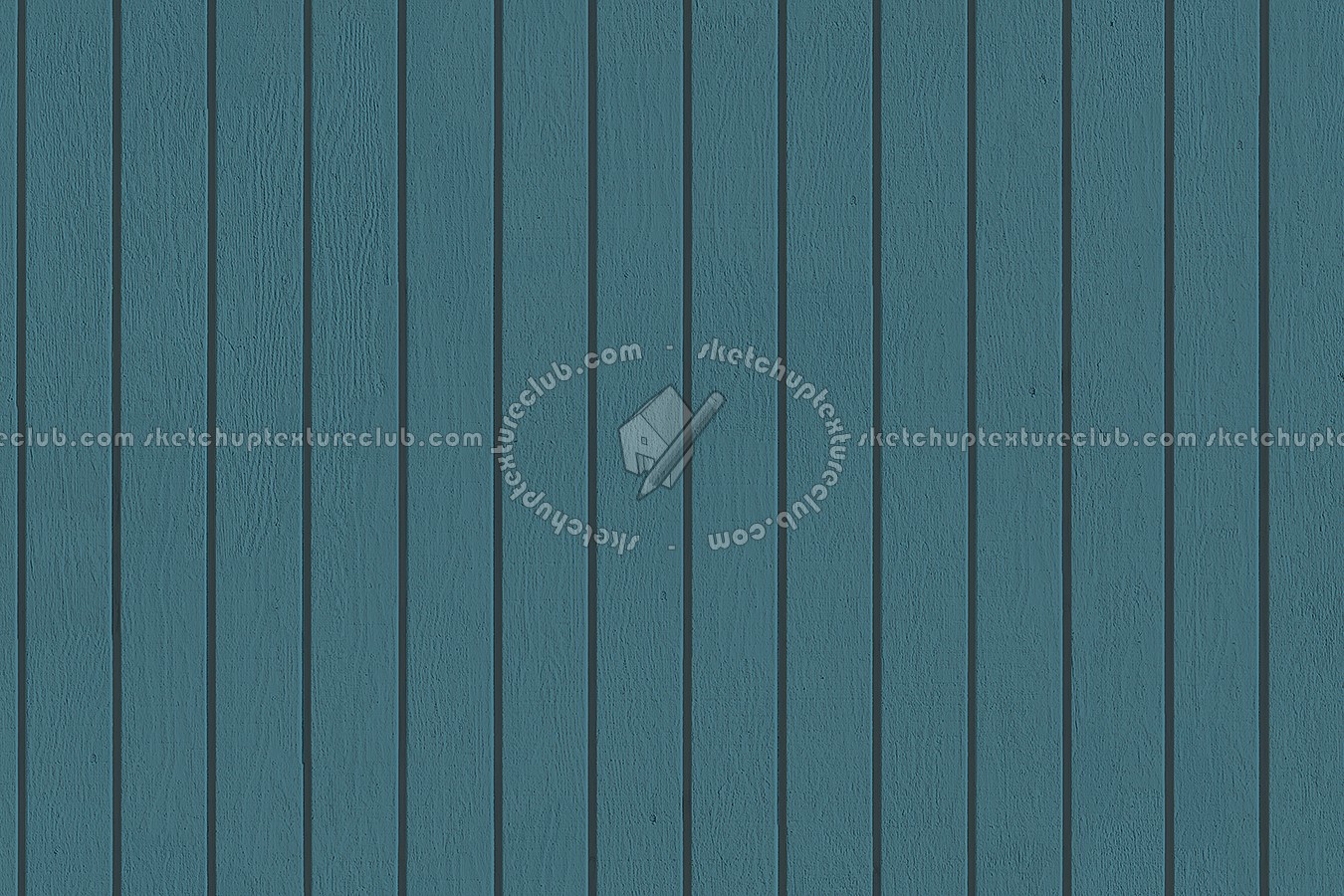 Textures   -   ARCHITECTURE   -   WOOD PLANKS   -   Wood fence  - Petrol blue painted wood fence texture seamless 09450 (seamless)