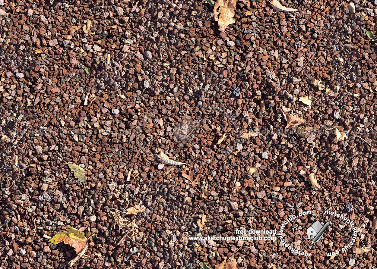 Textures - NATURE ELEMENTS - SOIL - Ground - Topsoil with leaves texture seamless 18182 (seamless)