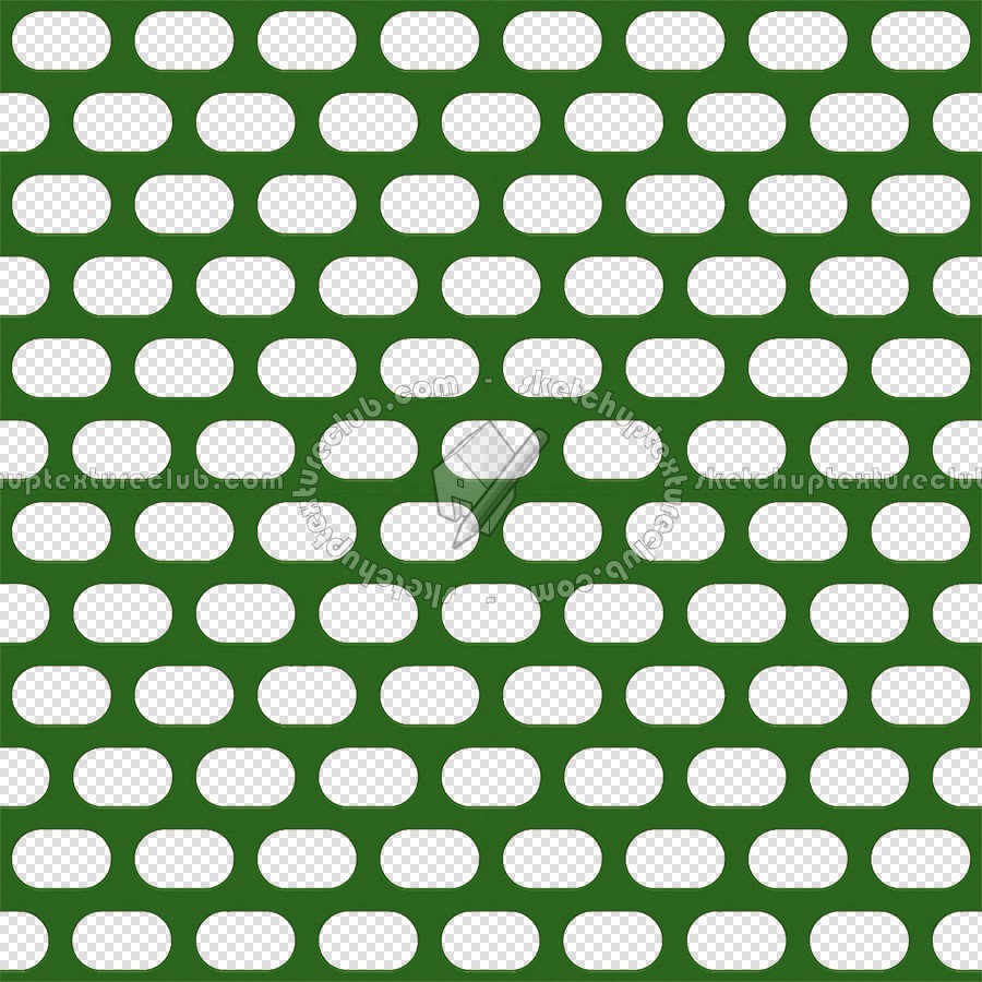 Textures   -   MATERIALS   -   METALS   -   Perforated  - Green painted perforate metal texture seamless 10544 (seamless)