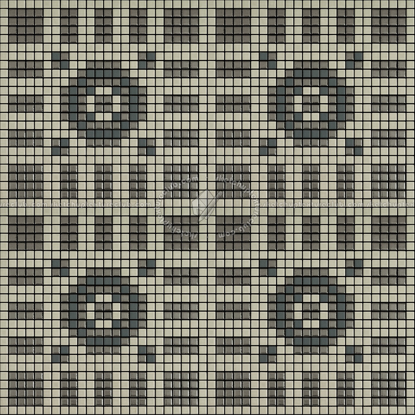 Textures   -   ARCHITECTURE   -   TILES INTERIOR   -   Mosaico   -   Classic format   -   Patterned  - Mosaico patterned tiles texture seamless 15098 (seamless)