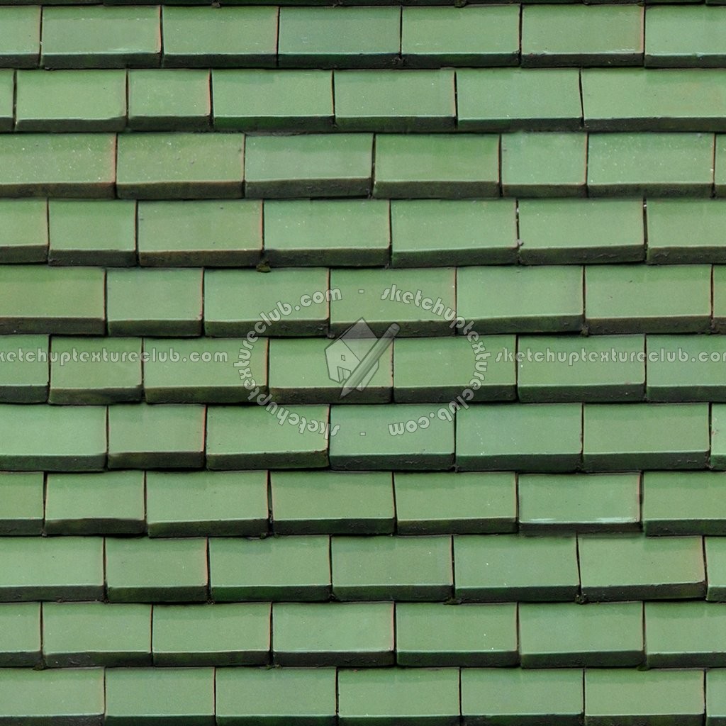 Textures - ARCHITECTURE - ROOFINGS - Flat roofs - Flat clay roof tiles texture seamless 19594 (seamless)
