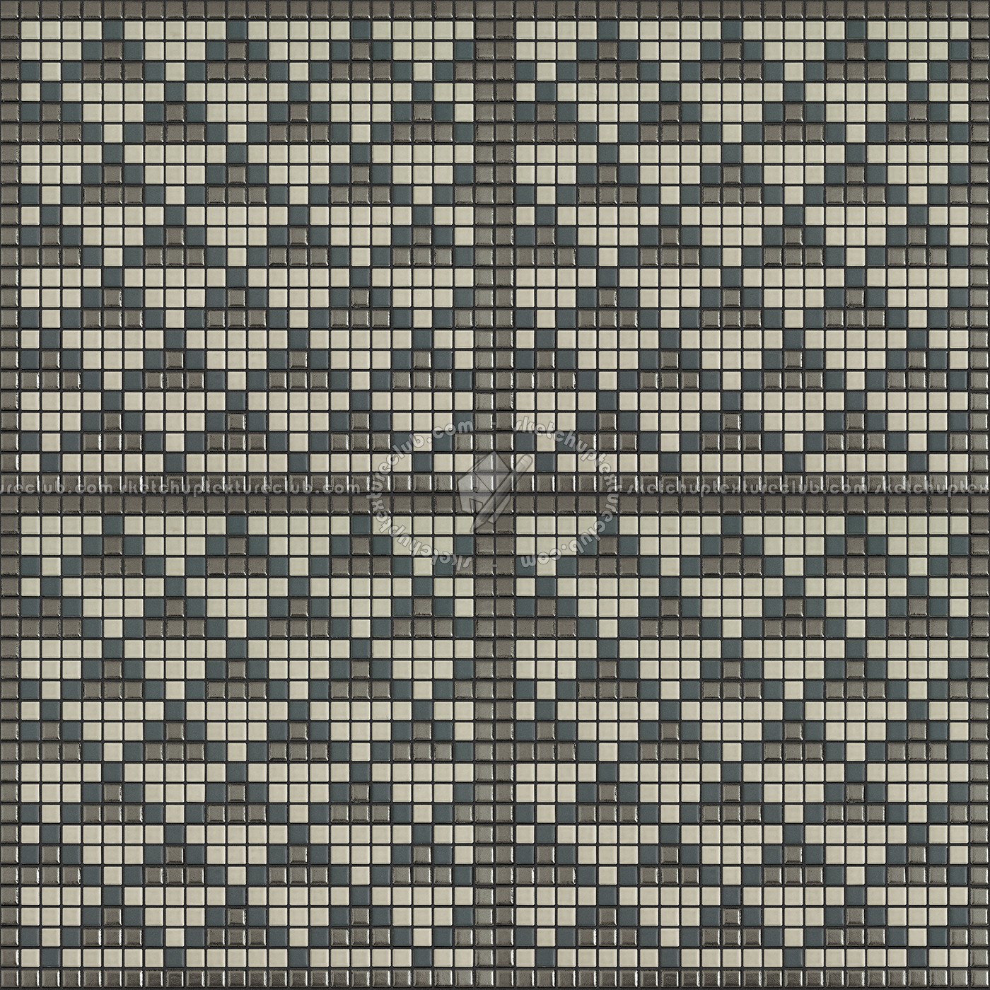 Textures   -   ARCHITECTURE   -   TILES INTERIOR   -   Mosaico   -   Classic format   -   Patterned  - Mosaico patterned tiles texture seamless 15099 (seamless)