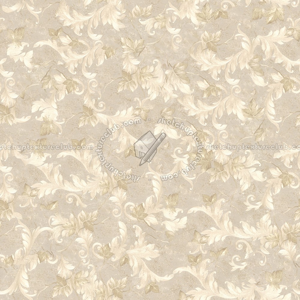Textures   -   MATERIALS   -   WALLPAPER   -   Floral  - Floral wallpaper texture seamless 11055 (seamless)