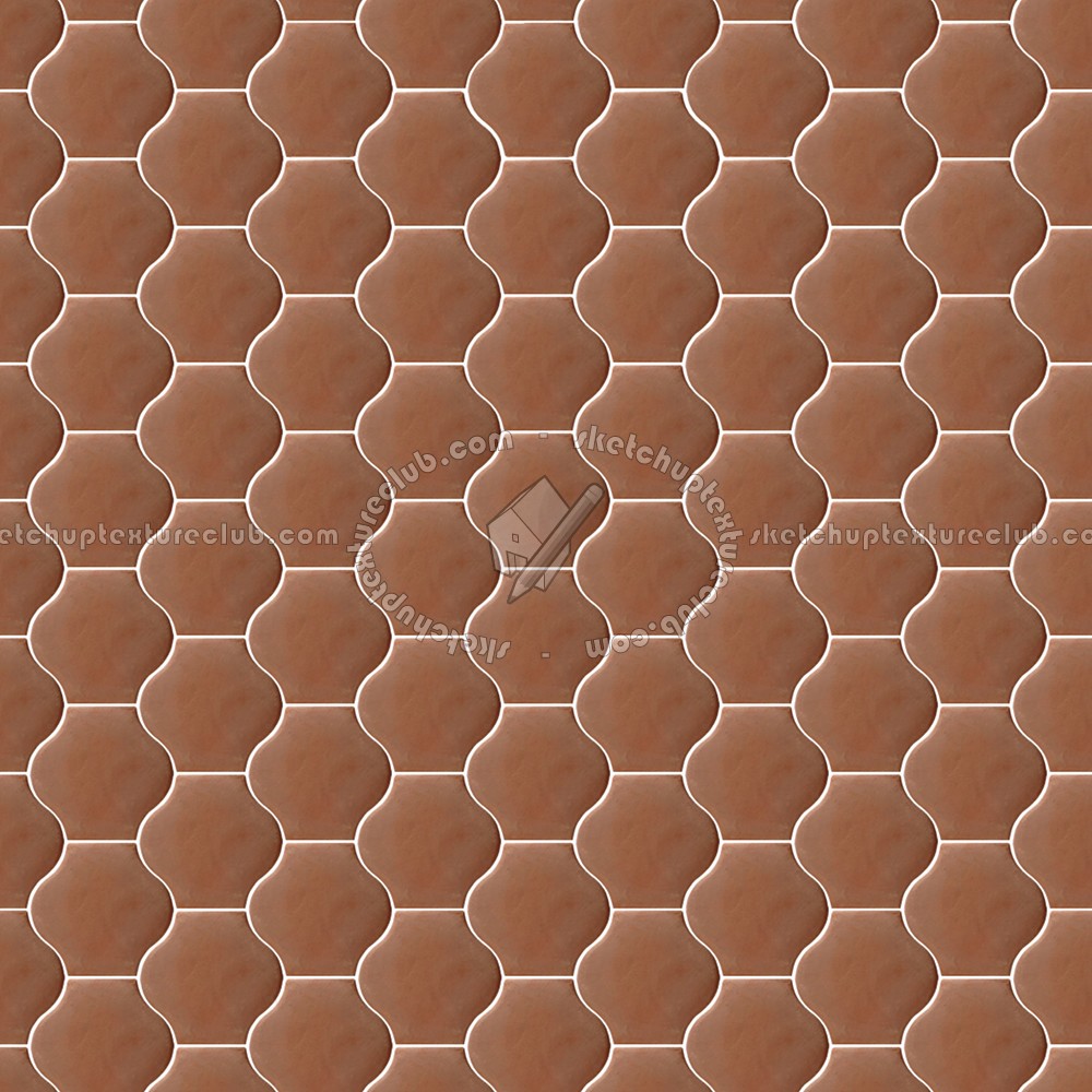 Textures   -   ARCHITECTURE   -   TILES INTERIOR   -   Terracotta tiles  - Terracotta tile texture seamless 16083 (seamless)