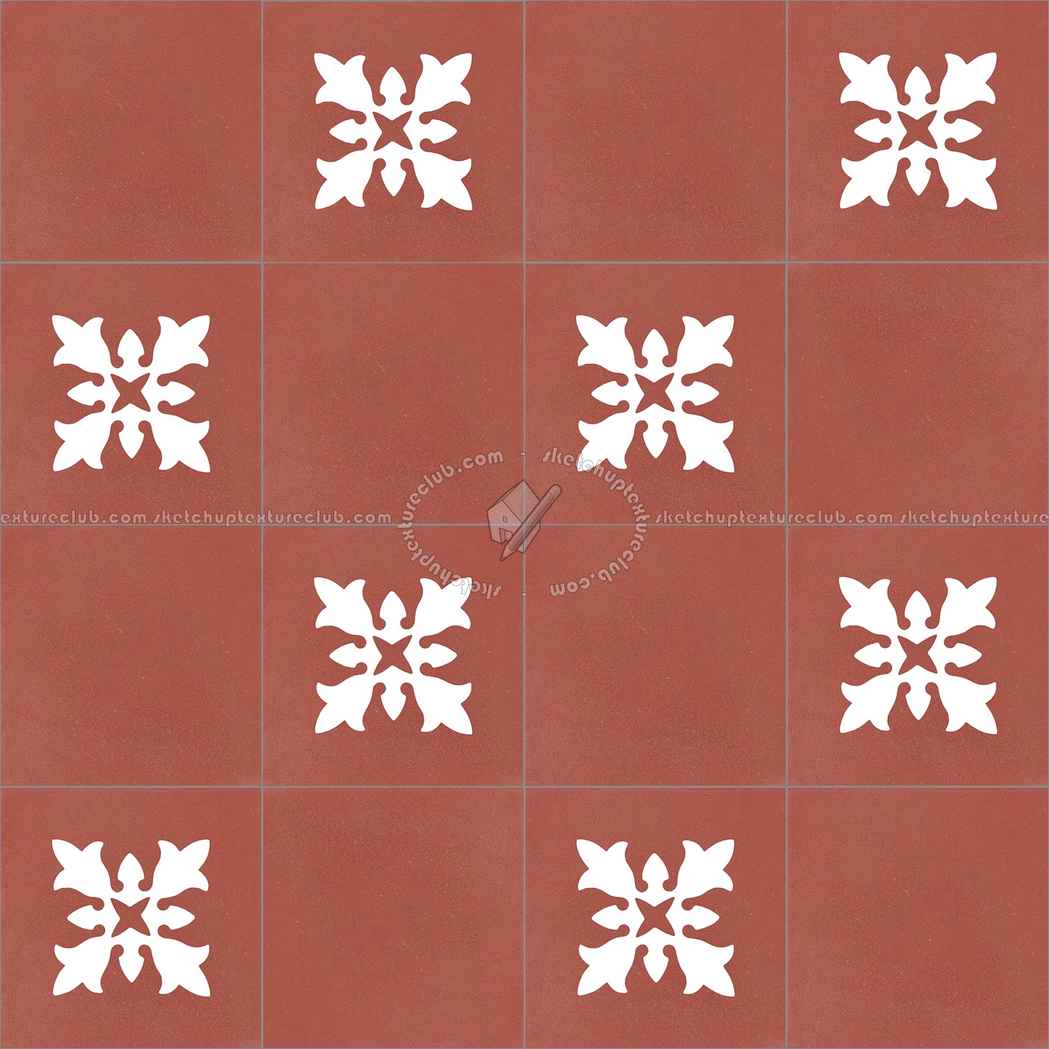 Textures   -   ARCHITECTURE   -   TILES INTERIOR   -   Cement - Encaustic   -   Encaustic  - Traditional encaustic cement ornate tile texture seamless 13509 (seamless)