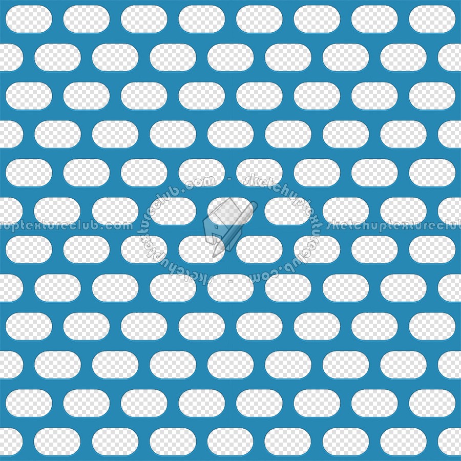Textures   -   MATERIALS   -   METALS   -   Perforated  - Turquoise panited perforate metal texture seamless 10546 (seamless)