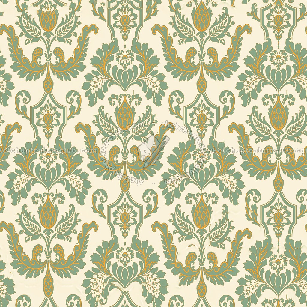 Textures   -   MATERIALS   -   WALLPAPER   -   Damask  - Damask wallpaper texture seamless 10972 (seamless)