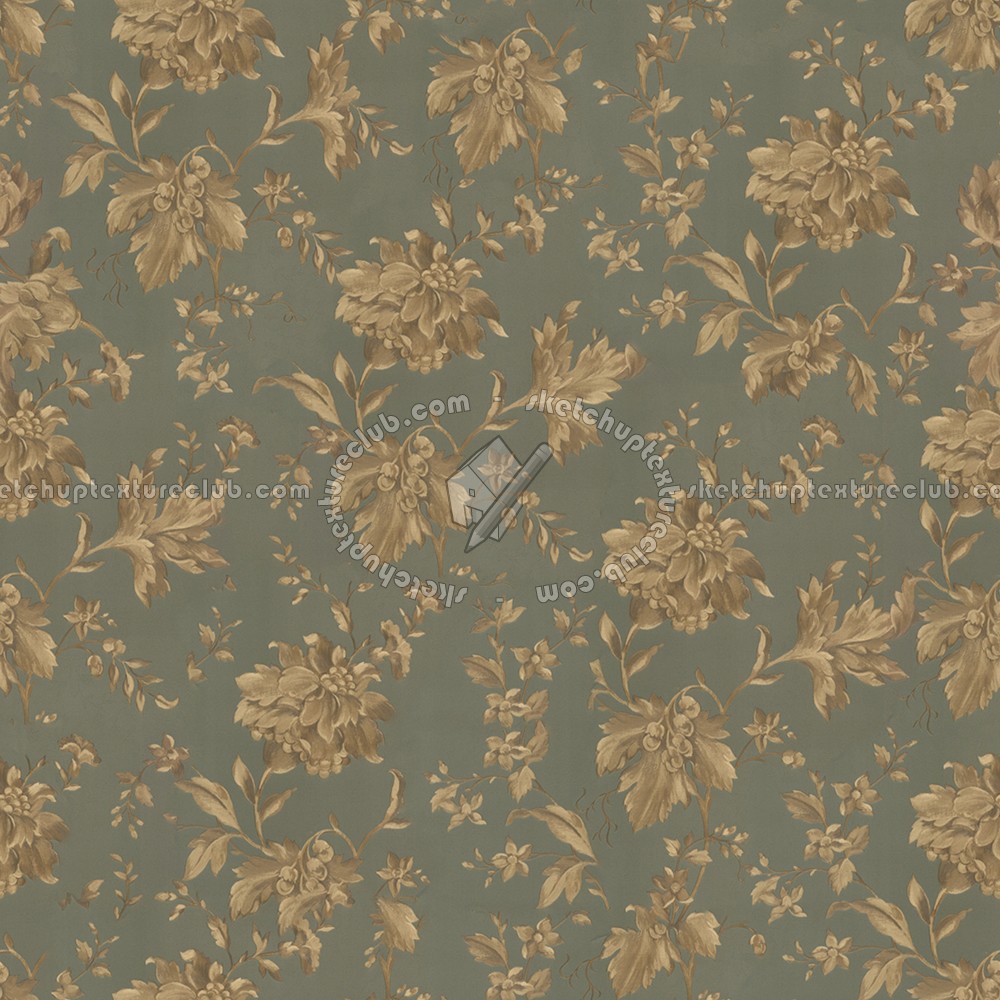 Textures   -   MATERIALS   -   WALLPAPER   -   Floral  - Floral wallpaper texture seamless 11056 (seamless)