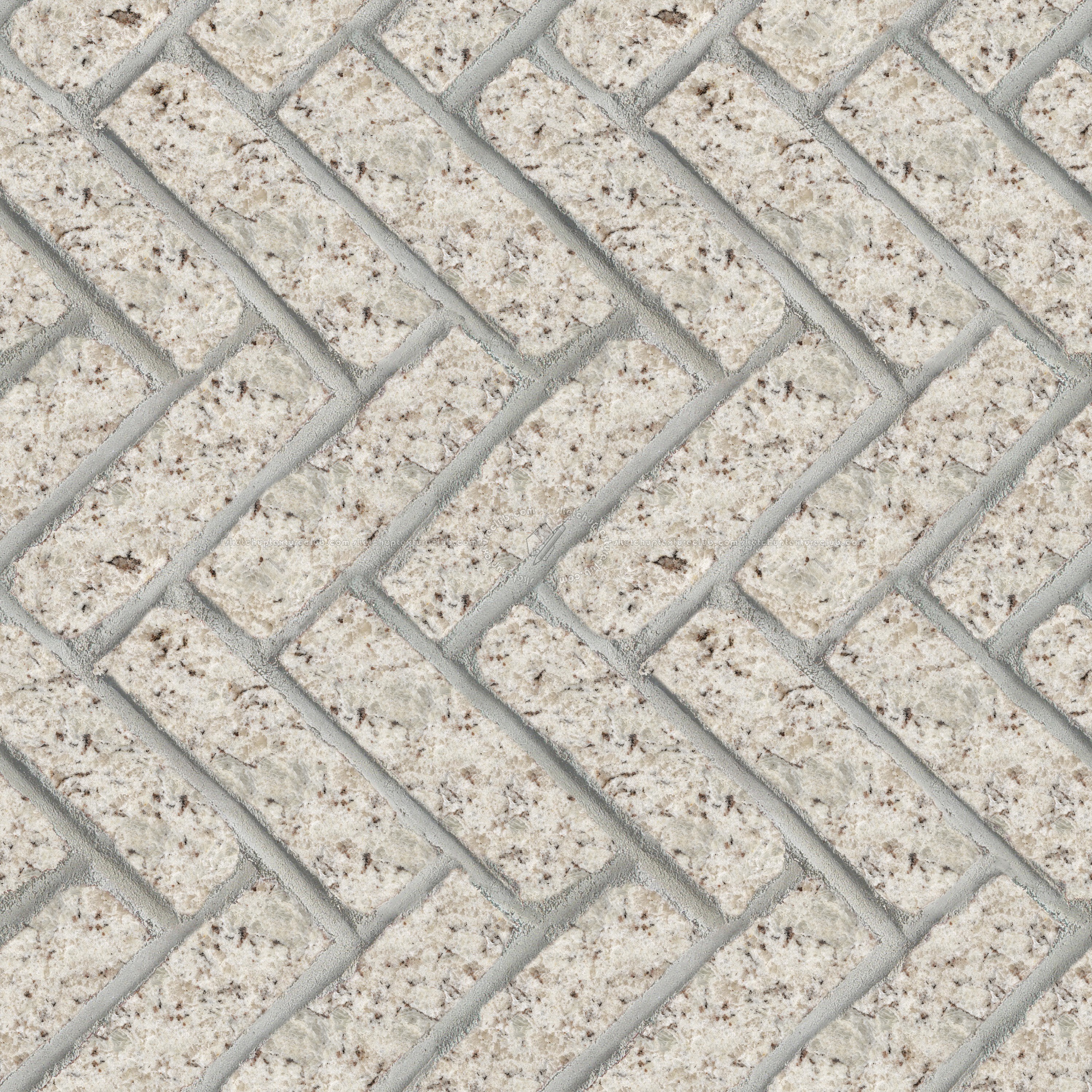 Textures   -   ARCHITECTURE   -   PAVING OUTDOOR   -   Marble  - Granite paving herringbone outdoor texture seamless 17846 (seamless)