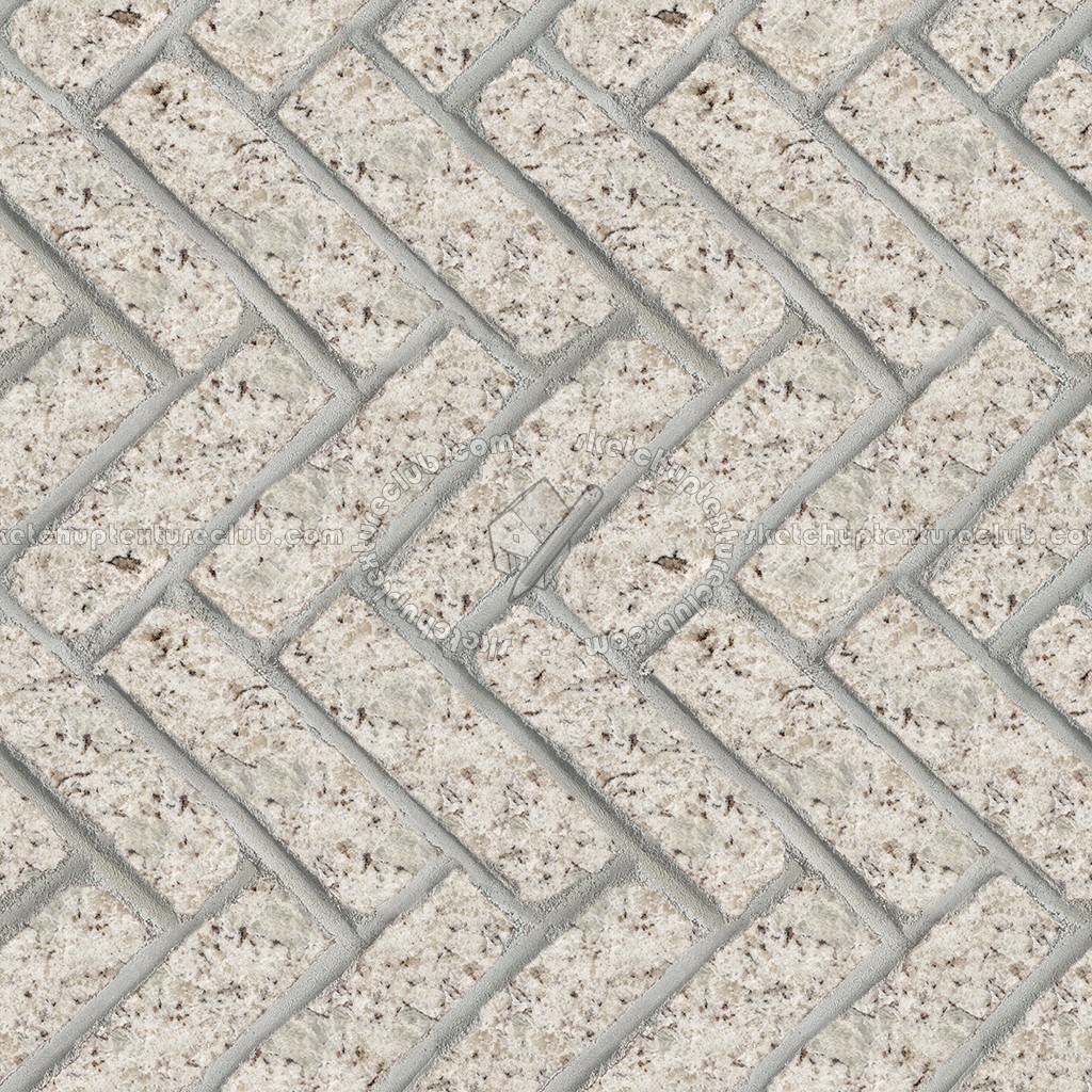 Textures - ARCHITECTURE - PAVING OUTDOOR - Marble - Granite paving herringbone outdoor texture seamless 17847 (seamless)