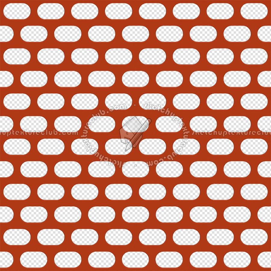 Textures   -   MATERIALS   -   METALS   -   Perforated  - Red panited perforate metal texture seamless 10547 (seamless)