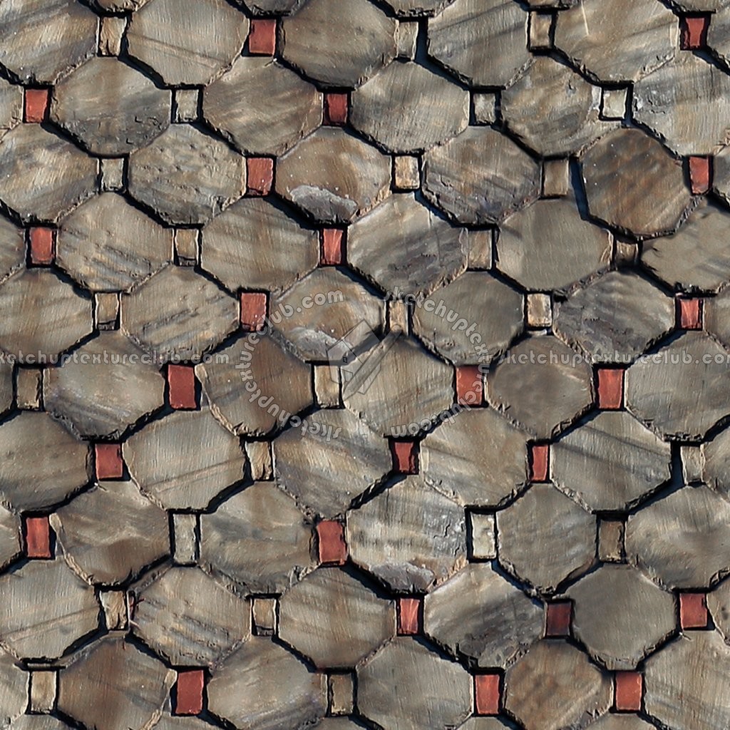 Textures - ARCHITECTURE - ROOFINGS - Slate roofs - Slate roofing texture seamless 03970 (seamless)