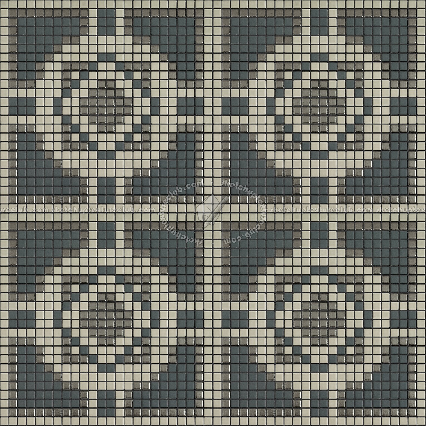 Textures   -   ARCHITECTURE   -   TILES INTERIOR   -   Mosaico   -   Classic format   -   Patterned  - Mosaico patterned tiles texture seamless 15102 (seamless)