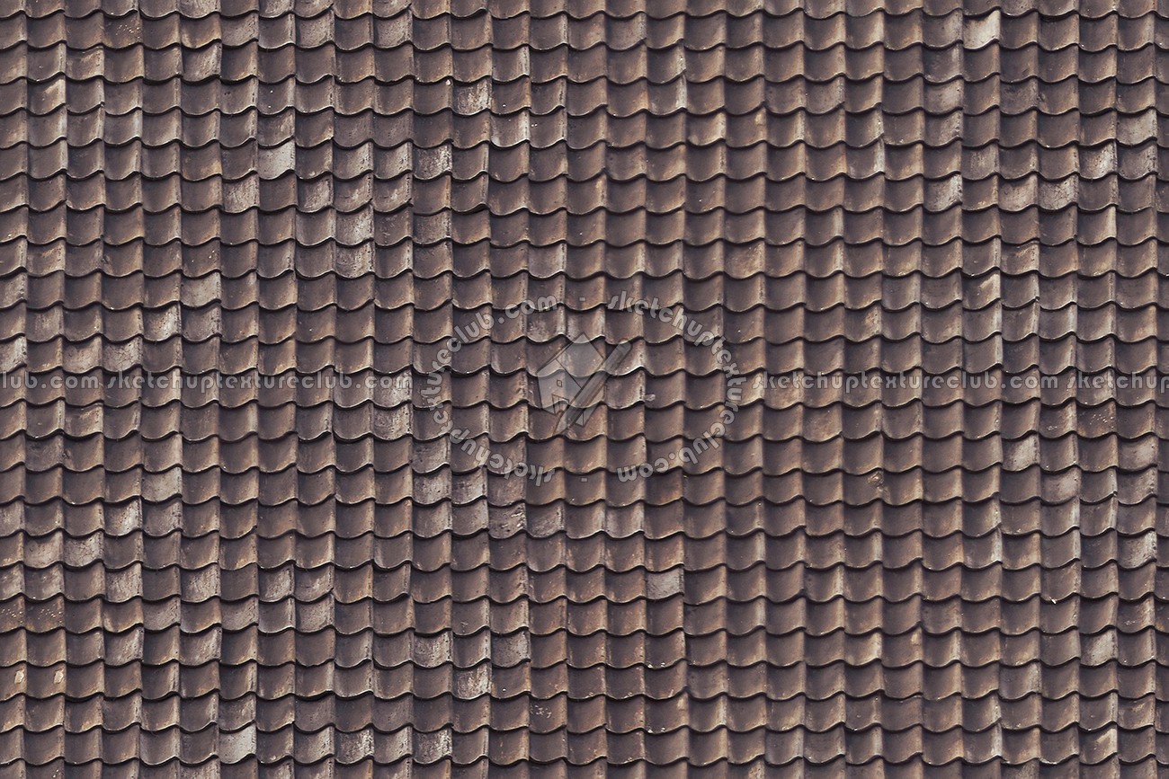 Textures   -   ARCHITECTURE   -   ROOFINGS   -   Clay roofs  - Old clay roofing texture seamless 03416 (seamless)