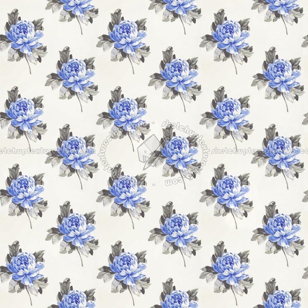 Textures   -   MATERIALS   -   WALLPAPER   -   Floral  - Floral wallpaper texture seamless 11058 (seamless)