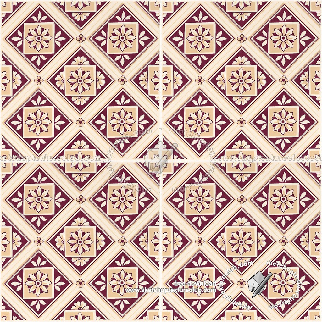 Textures   -   ARCHITECTURE   -   TILES INTERIOR   -   Ornate tiles   -   Geometric patterns  - Geometric patterns tile texture seamless 18936 (seamless)