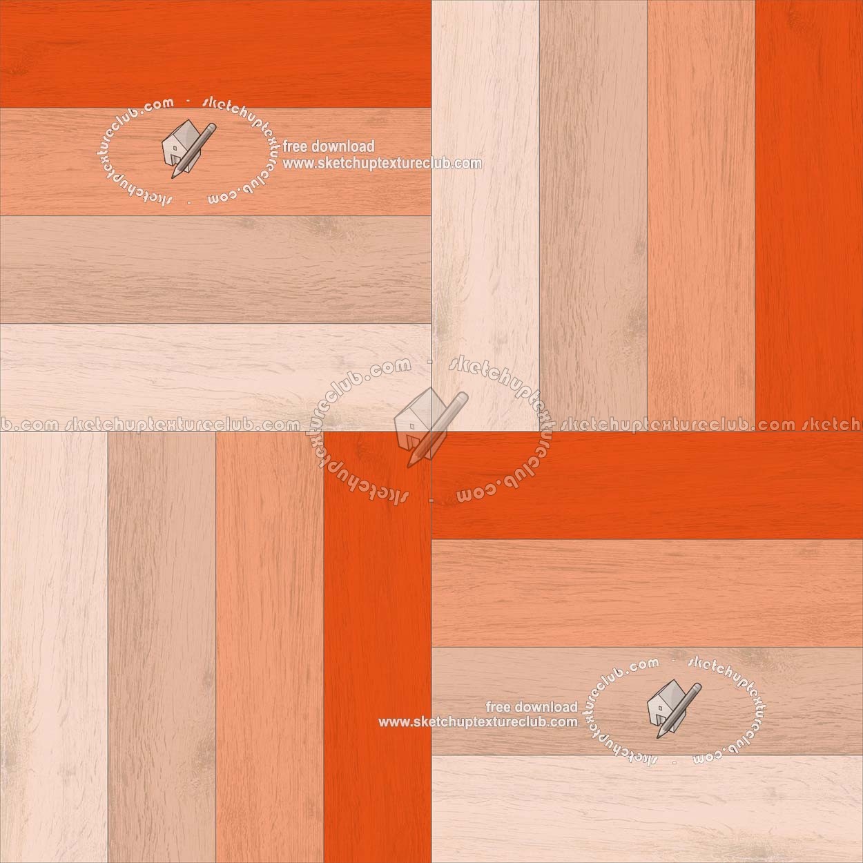 Textures   -   ARCHITECTURE   -   WOOD FLOORS   -   Parquet colored  - Mixed color wood floor seamless 19600 (seamless)