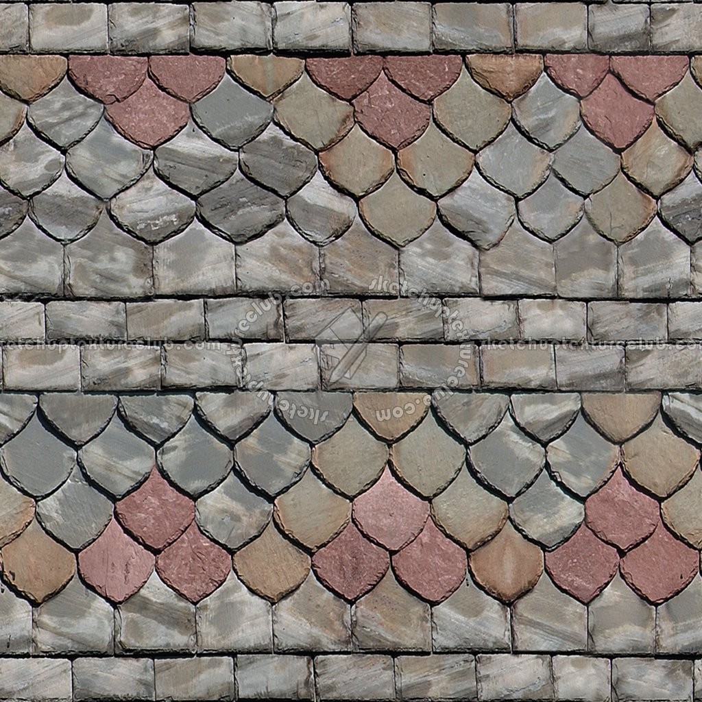 Textures   -   ARCHITECTURE   -   ROOFINGS   -   Slate roofs  - Slate roofing texture seamless 03972 (seamless)