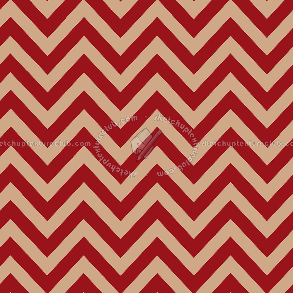 Textures - MATERIALS - WALLPAPER - Striped - Red - Beige red zig zag wallpaper texture seamless 11952 (seamless)
