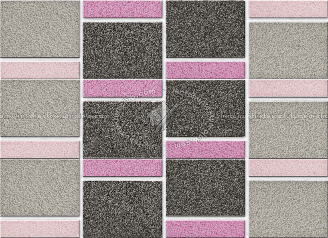 Textures   -   ARCHITECTURE   -   TILES INTERIOR   -   Mosaico   -   Mixed format  - Mosaico mixed size tiles texture seamless 15612 (seamless)