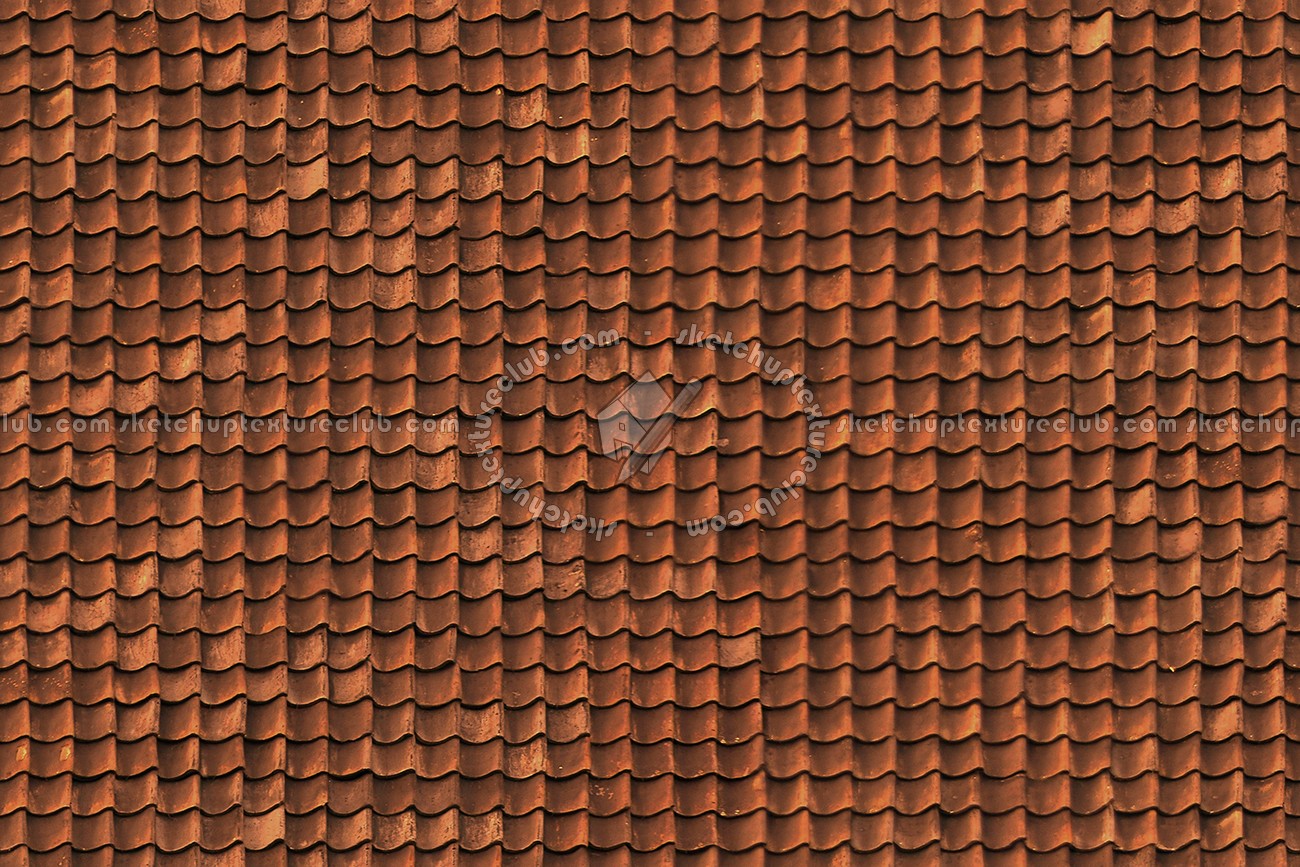 Textures   -   ARCHITECTURE   -   ROOFINGS   -   Clay roofs  - Old clay roofing texture seamless 03418 (seamless)