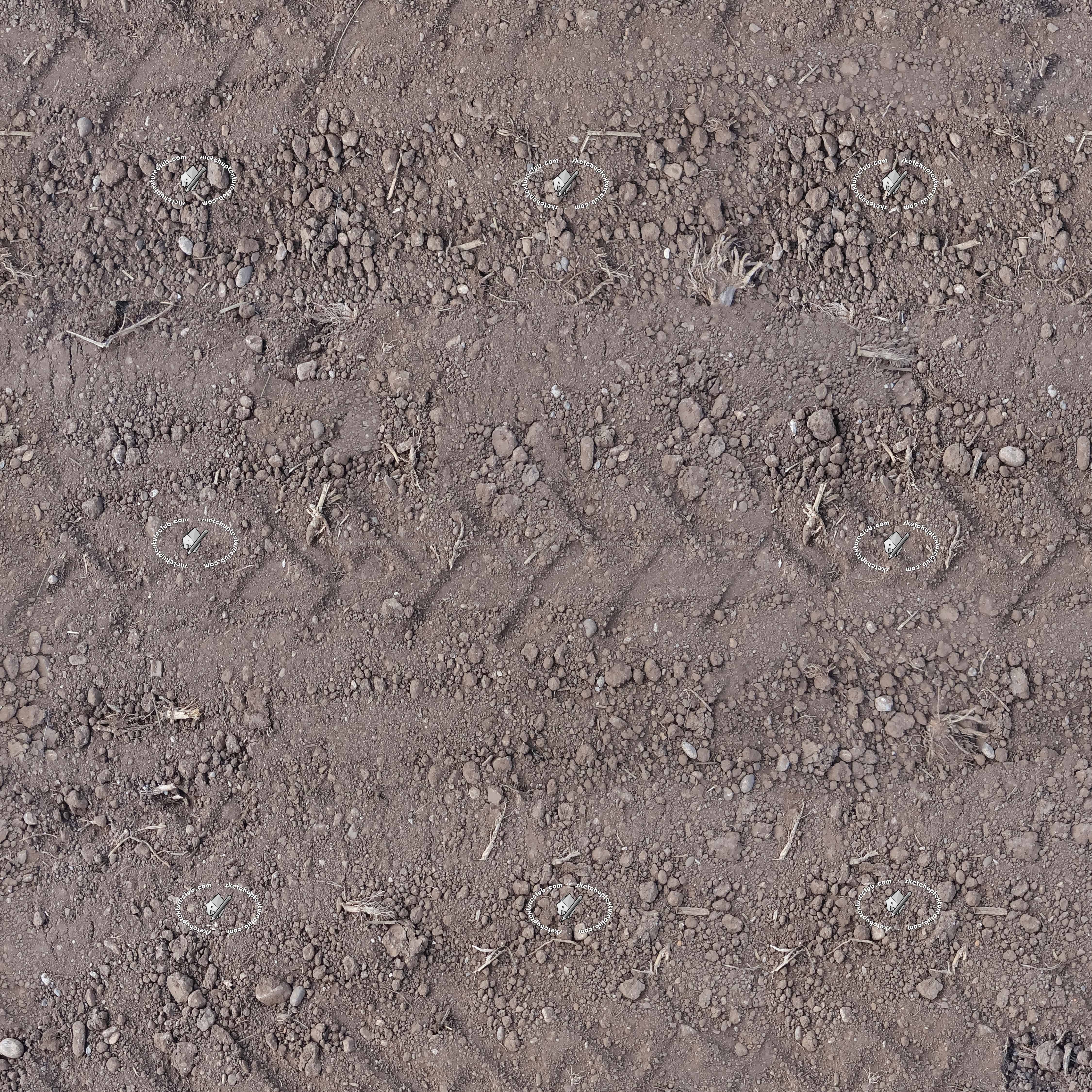 Ground With Tire Marks Texture Seamless 21306