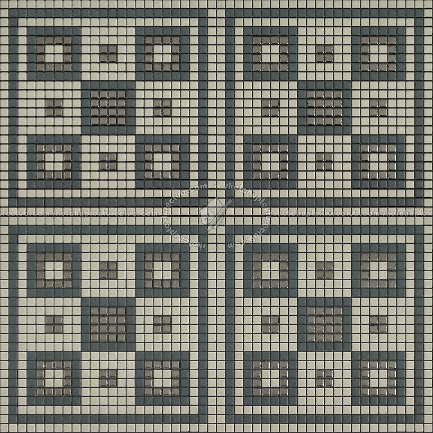 Textures   -   ARCHITECTURE   -   TILES INTERIOR   -   Mosaico   -   Classic format   -   Patterned  - Mosaico patterned tiles texture seamless 15105 (seamless)