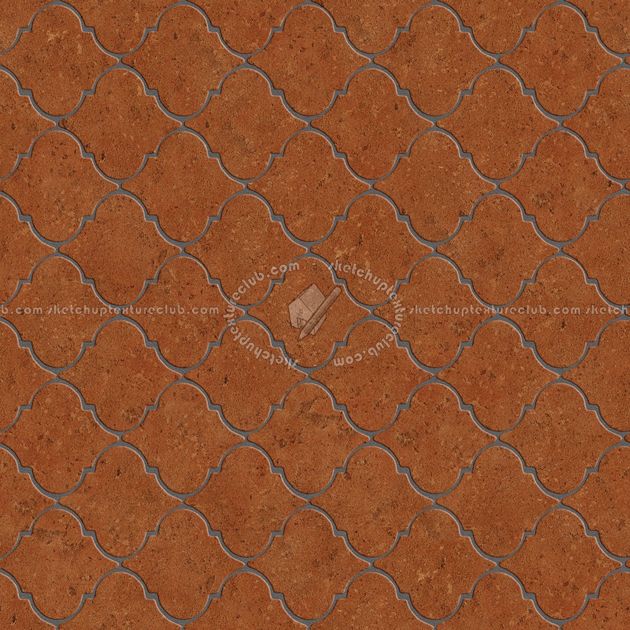 Textures   -   ARCHITECTURE   -   TILES INTERIOR   -   Terracotta tiles  - Terracotta tile texture seamless 16088 (seamless)