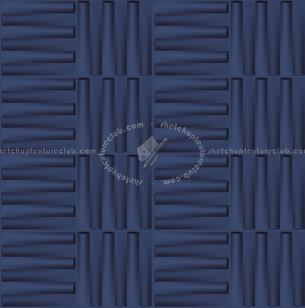Textures - ARCHITECTURE - DECORATIVE PANELS - 3D Wall panels - Mixed colors - Interior 3D wall panel texture seamless 02797 (seamless)
