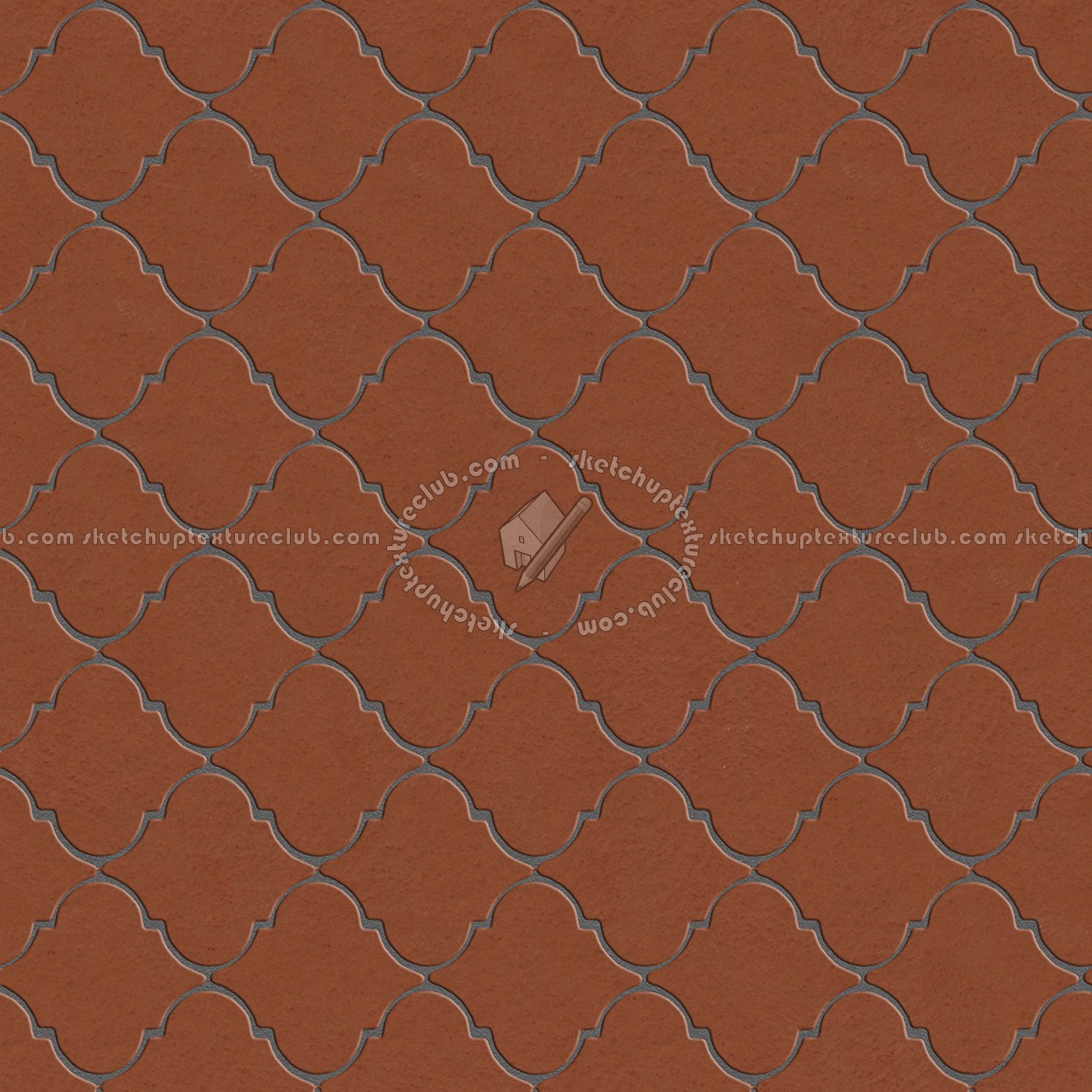 Textures   -   ARCHITECTURE   -   TILES INTERIOR   -   Terracotta tiles  - Terracotta tile texture seamless 16089 (seamless)