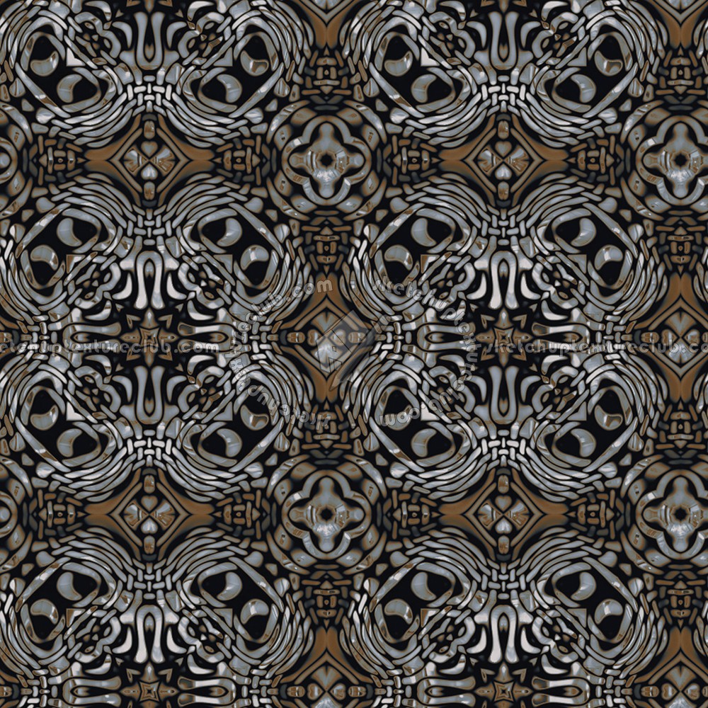 Textures - MATERIALS - WALLPAPER - various patterns - Abstrat fantasy wallpaper texture seamless 12199 (seamless)