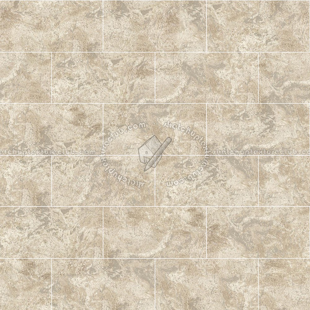 Textures - ARCHITECTURE - TILES INTERIOR - Marble tiles - Cream - Fantasy cream marble tile texture seamless 14331 (seamless)