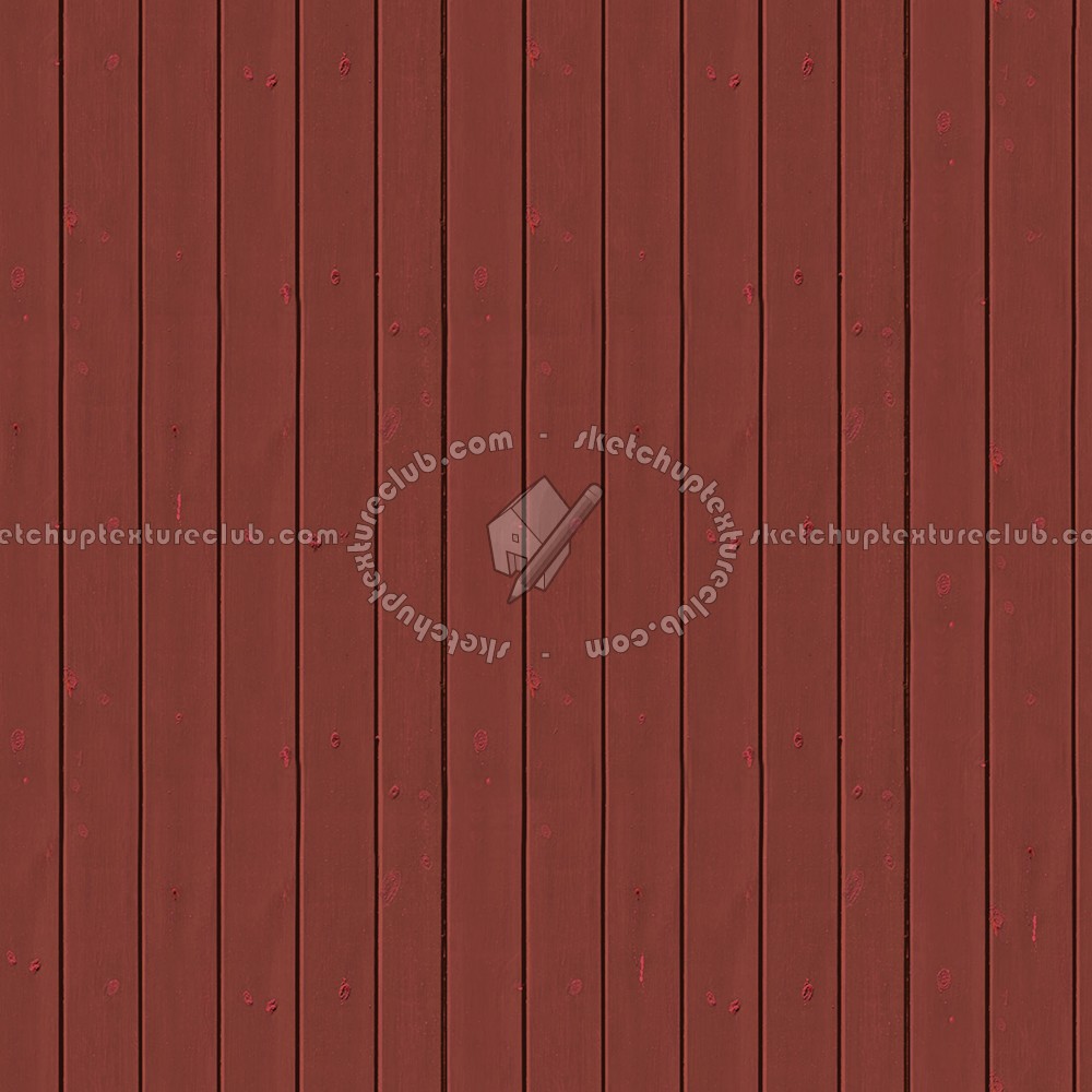 Textures   -   ARCHITECTURE   -   WOOD PLANKS   -   Wood fence  - Red painted wood fence texture seamless 09461 (seamless)