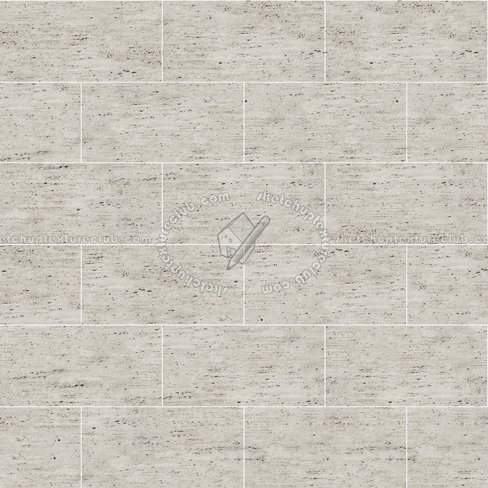 Textures - ARCHITECTURE - TILES INTERIOR - Marble tiles - Travertine - Roman travertine floor tile texture seamless 14741 (seamless)