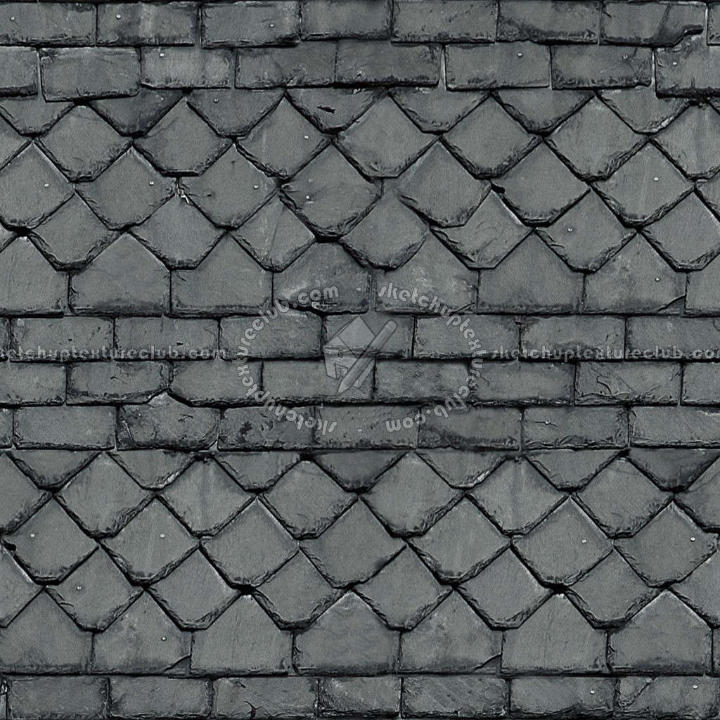 Textures   -   ARCHITECTURE   -   ROOFINGS   -   Slate roofs  - Slate roofing texture seamless 03976 (seamless)