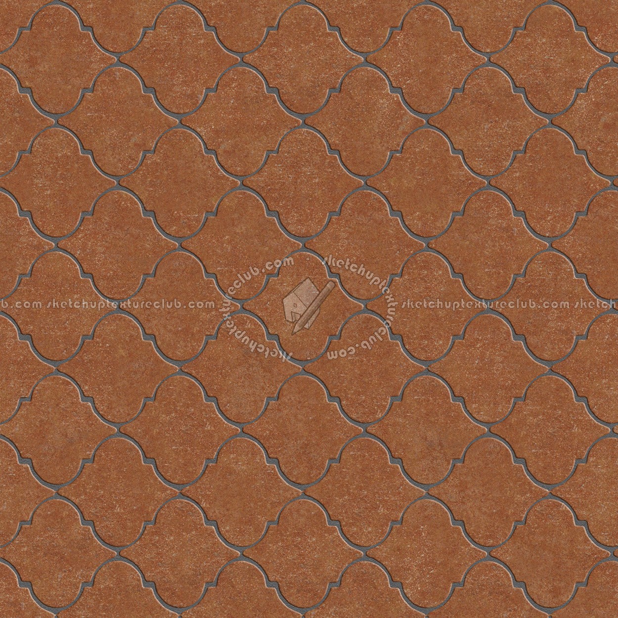 Textures   -   ARCHITECTURE   -   TILES INTERIOR   -   Terracotta tiles  - Terracotta tile texture seamless 16090 (seamless)