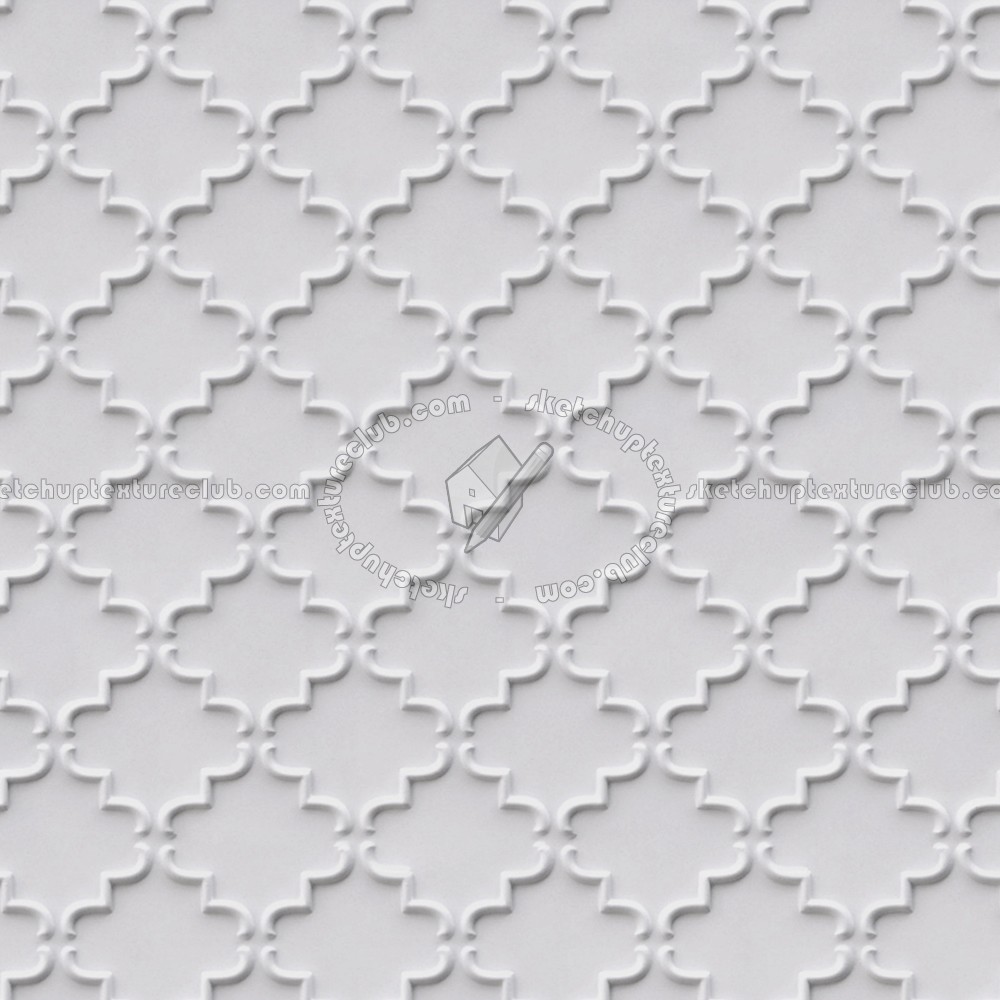 Textures   -   ARCHITECTURE   -   DECORATIVE PANELS   -   3D Wall panels   -   White panels  - White interior 3D wall panel texture seamless 03006 (seamless)