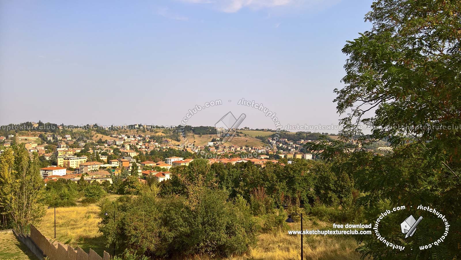 Textures   -   BACKGROUNDS &amp; LANDSCAPES   -   CITY &amp; TOWNS  - Italy city landscape 18091