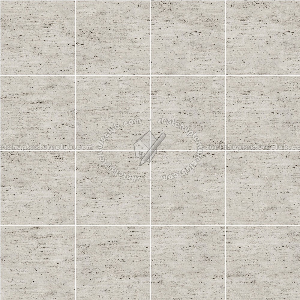 Textures   -   ARCHITECTURE   -   TILES INTERIOR   -   Marble tiles   -   Travertine  - Roman travertine floor tile texture seamless 14742 (seamless)
