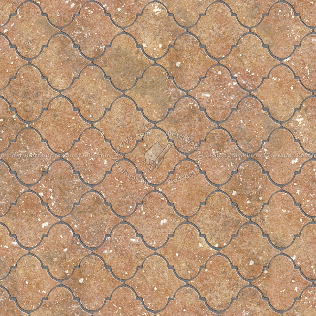 Textures   -   ARCHITECTURE   -   TILES INTERIOR   -   Terracotta tiles  - Terracotta tile texture seamless 16091 (seamless)