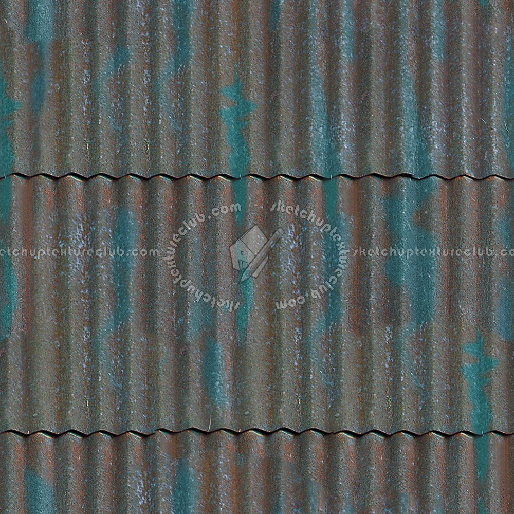 Textures   -   ARCHITECTURE   -   ROOFINGS   -   Metal roofs  - Dirty metal rufing texture seamless 03673 (seamless)