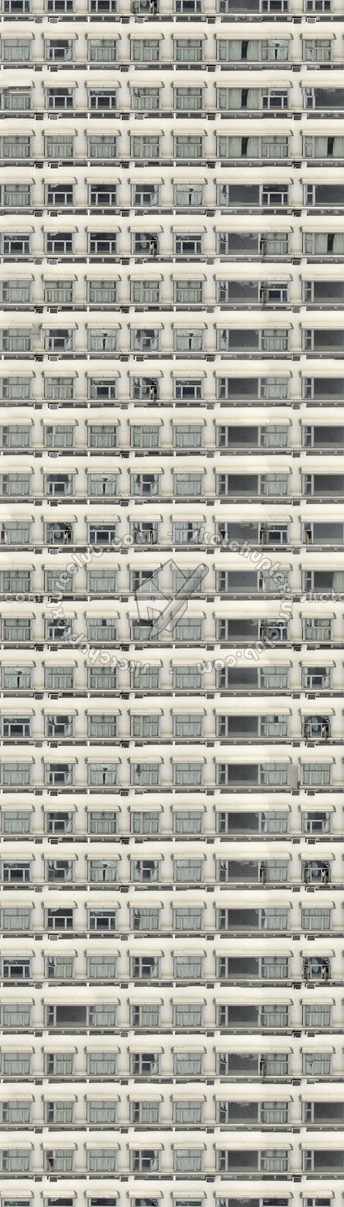 Textures - ARCHITECTURE - BUILDINGS - Skycrapers - Building skyscraper texture seamless 01029 (seamless)