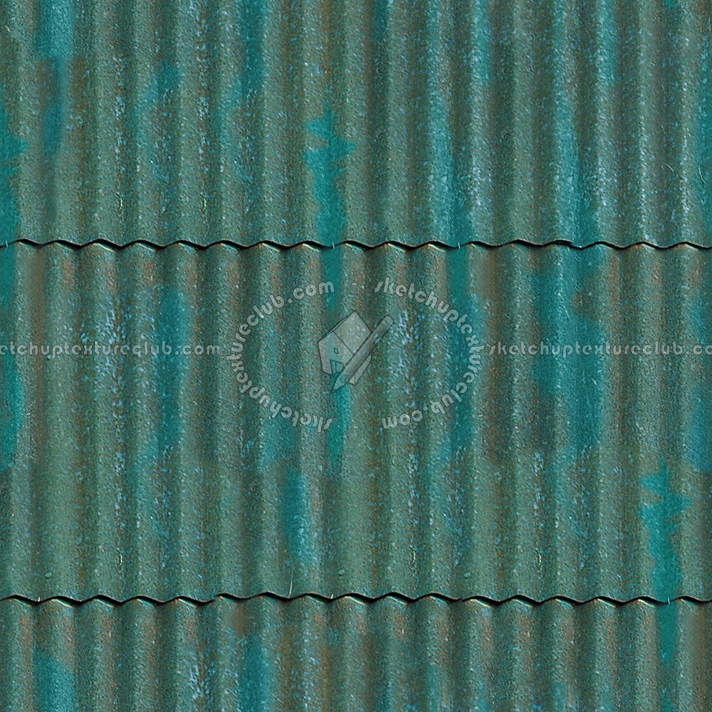 Textures - ARCHITECTURE - ROOFINGS - Metal roofs - Dirty metal rufing texture seamless 03674 (seamless)