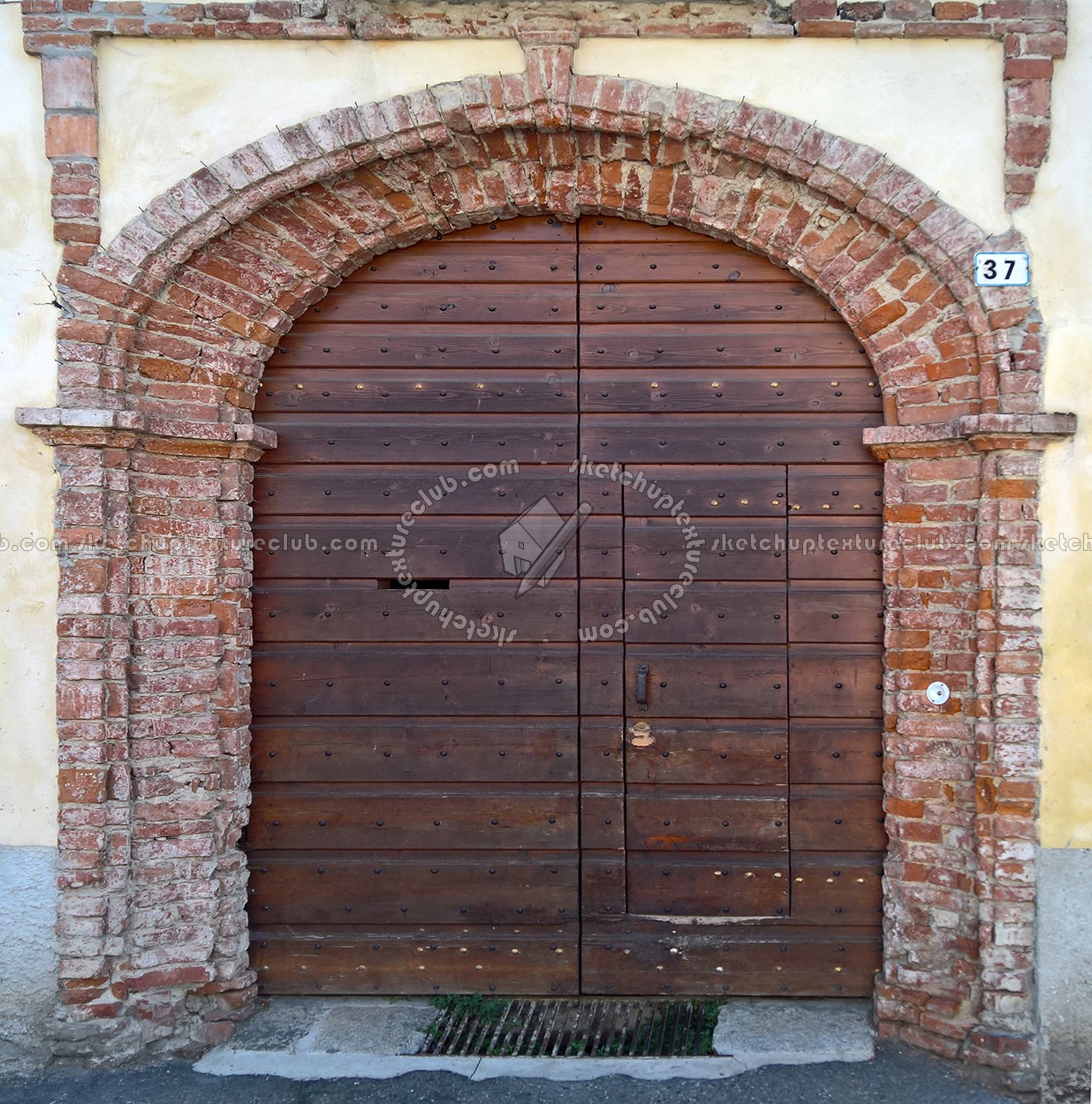 Textures   -   ARCHITECTURE   -   BUILDINGS   -   Doors   -   Main doors  - Old wood main door 18505